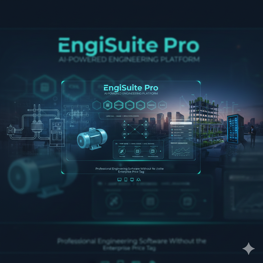 EngiSuite Pro - Multi-Disciplinary Engineering Calculator & Design Automation Platform